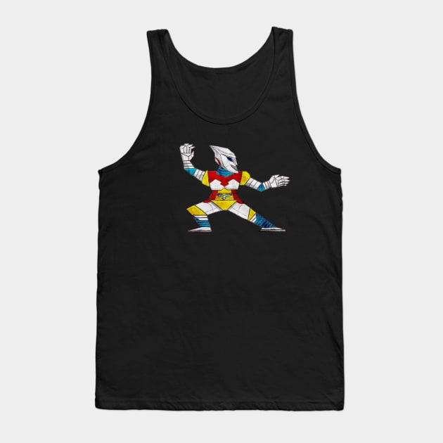 Jet Jaguar Tank Top by Capt. Jack